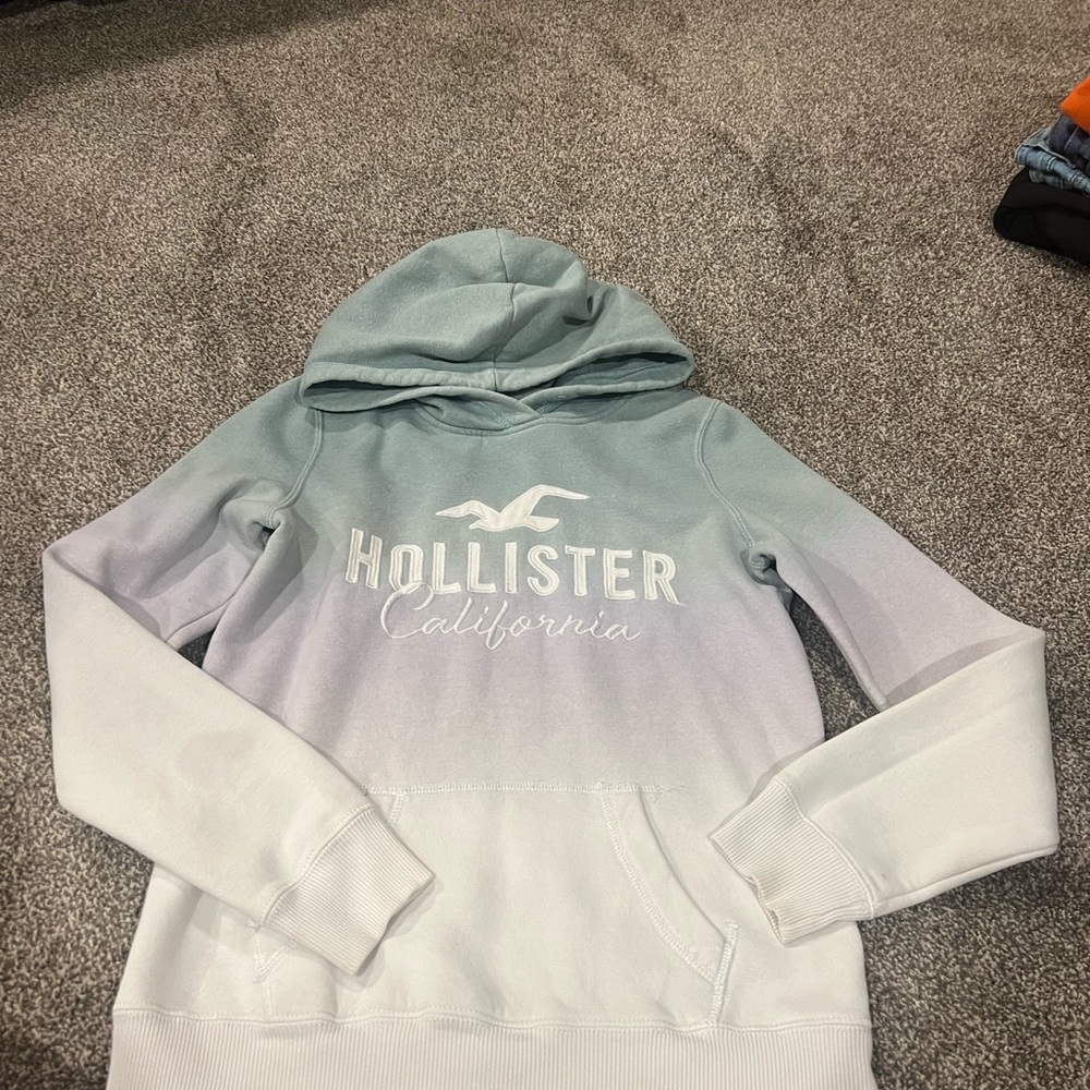 Hollister Light Blue Hoodie